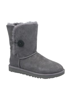 UGG Skórzane śniegowce W Bailey Button II | z dodatkiem wełny ze sklepu Gomez Fashion Store w kategorii Śniegowce damskie - zdjęcie 184310762