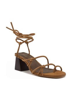 Alohas Skórzane sandały na słupku ze sklepu Gomez Fashion Store w kategorii Sandały damskie - zdjęcie 184310764