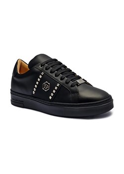 Philipp Plein Skórzane sneakersy Lo-Top ze sklepu Gomez Fashion Store w kategorii Buty sportowe męskie - zdjęcie 184310833