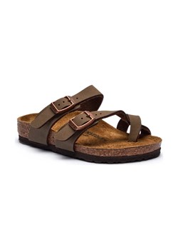 Birkenstock Skórzane klapki Mayari Kids ze sklepu Gomez Fashion Store w kategorii Klapki dziecięce - zdjęcie 184310851