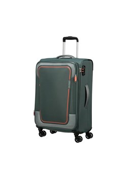 American Tourister Walizka pulsonic SPINNER 68/25 EXP TSA ASPHALT ze sklepu Gomez Fashion Store w kategorii Walizki - zdjęcie 184310862