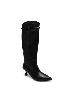 Patrizia Pepe Skórzane kozaki na szpilce ze sklepu Gomez Fashion Store w kategorii Kozaki damskie - zdjęcie 184310870