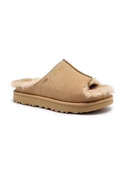 UGG Skórzane obuwie domowe Greenport | z dodatkiem wełny ze sklepu Gomez Fashion Store w kategorii Klapki damskie - zdjęcie 184310891
