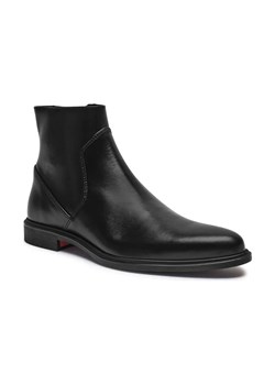 HUGO Skórzane buty wysokie Kerr ze sklepu Gomez Fashion Store w kategorii Buty zimowe męskie - zdjęcie 184310920