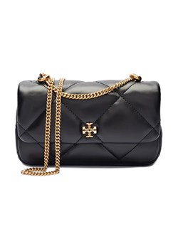 TORY BURCH Skórzana torebka na ramię Kira Diamond Quilt Mini ze sklepu Gomez Fashion Store w kategorii Listonoszki - zdjęcie 184310923