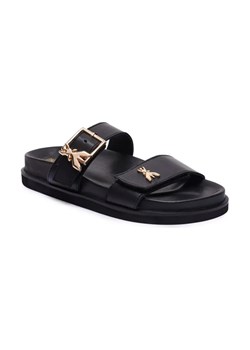 Patrizia Pepe Skórzane klapki ze sklepu Gomez Fashion Store w kategorii Klapki dziecięce - zdjęcie 184310933