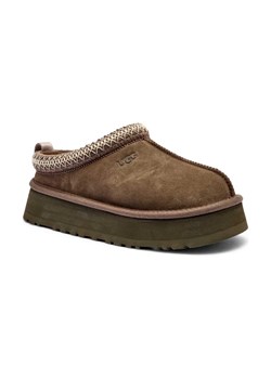UGG Skórzane mule W TAZZ | z dodatkiem wełny ze sklepu Gomez Fashion Store w kategorii Klapki damskie - zdjęcie 184310951