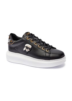 Karl Lagerfeld Skórzane sneakersy KAPRI ze sklepu Gomez Fashion Store w kategorii Buty sportowe damskie - zdjęcie 184311123