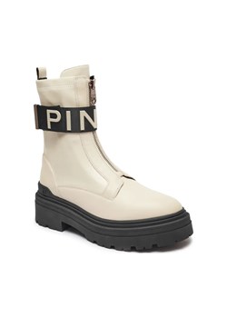 Pinko Skórzane botki na platformie MIA 13 ze sklepu Gomez Fashion Store w kategorii Botki - zdjęcie 184311152