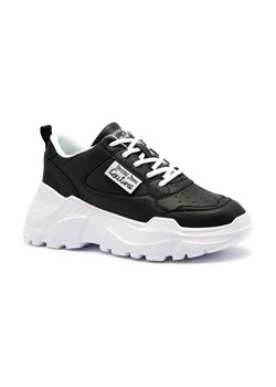 Versace Jeans Couture Sneakersy FONDO SPEEDTRACK DIS. SC2 | z dodatkiem skóry ze sklepu Gomez Fashion Store w kategorii Buty sportowe damskie - zdjęcie 184311172