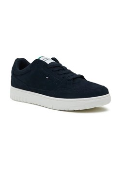 Tommy Hilfiger Skórzane sneakersy TH BASKET ze sklepu Gomez Fashion Store w kategorii Buty sportowe męskie - zdjęcie 184311192