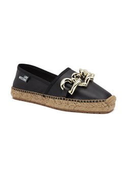 Love Moschino Skórzane espadryle ze sklepu Gomez Fashion Store w kategorii Espadryle damskie - zdjęcie 184311194