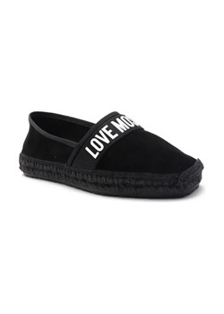 Love Moschino Skórzane espadryle ze sklepu Gomez Fashion Store w kategorii Espadryle damskie - zdjęcie 184311322