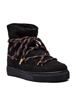 INUIKII Skórzane śniegowce Inuikii x Coccinelle Jacquard Lace | z dodatkiem wełny ze sklepu Gomez Fashion Store w kategorii Śniegowce damskie - zdjęcie 184311393