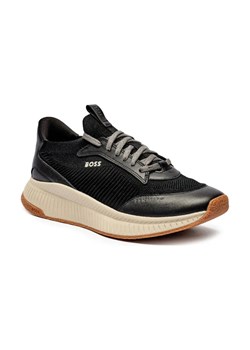 BOSS BLACK Sneakersy EVO_Slon | z dodatkiem skóry ze sklepu Gomez Fashion Store w kategorii Buty sportowe męskie - zdjęcie 184311533