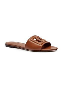 Dolce & Gabbana Skórzane klapki ze sklepu Gomez Fashion Store w kategorii Klapki damskie - zdjęcie 184311534