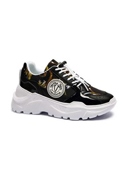 Versace Jeans Couture Sneakersy | z dodatkiem skóry ze sklepu Gomez Fashion Store w kategorii Buty sportowe damskie - zdjęcie 184311602