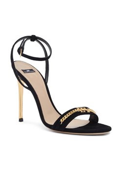 Elisabetta Franchi Skórzane sandały na szpilce ze sklepu Gomez Fashion Store w kategorii Sandały damskie - zdjęcie 184311621
