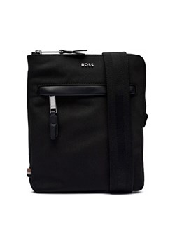 BOSS BLACK Reporterka Highway_N_Envelope | z dodatkiem skóry ze sklepu Gomez Fashion Store w kategorii Torby męskie - zdjęcie 184311720