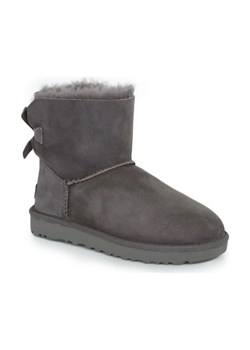 UGG Skórzane śniegowce Mini bailey bow II | z dodatkiem wełny ze sklepu Gomez Fashion Store w kategorii Śniegowce damskie - zdjęcie 184311732