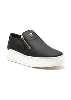 Giuseppe Zanotti Skórzane slip on ze sklepu Gomez Fashion Store w kategorii Trampki męskie - zdjęcie 184311854