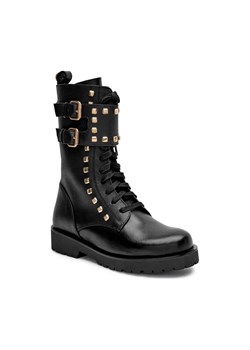 TWINSET Skórzane botki ze sklepu Gomez Fashion Store w kategorii Workery damskie - zdjęcie 184311963
