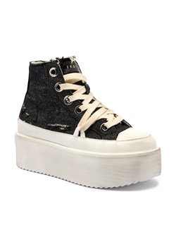 INUIKII Trampki LEVY JEANS HIGH ze sklepu Gomez Fashion Store w kategorii Trampki damskie - zdjęcie 184312064