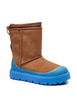 UGG Skórzane śniegowce CLASSIC SHORT WEATHER HYBRID ze sklepu Gomez Fashion Store w kategorii Buty zimowe męskie - zdjęcie 184312130