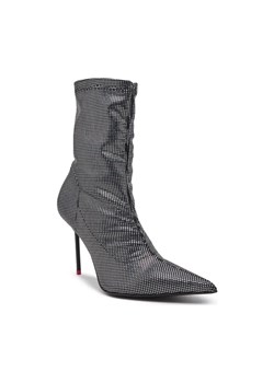 Pinko Botki WAGNER TRONCHETTO TESSUTO GIOI | z dodatkiem skóry - id: 1661940 - marki Pinko - 184312140 Pinko Botki WAGNER TRONCHETTO TESSUTO GIOI | z dodatkiem skóry ze sklepu Gomez Fashion Store w kategorii Botki - zdjęcie 184312140