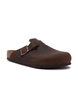 Birkenstock Skórzane klapki Boston LEOI Habana ze sklepu Gomez Fashion Store w kategorii Klapki męskie - zdjęcie 184312172