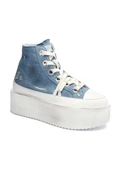 INUIKII Trampki LEVY JEANS HIGH ze sklepu Gomez Fashion Store w kategorii Trampki damskie - zdjęcie 184312203
