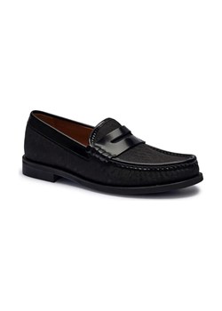BOSS BLACK Loafersy Lycia | z dodatkiem skóry ze sklepu Gomez Fashion Store w kategorii Półbuty damskie - zdjęcie 184312220
