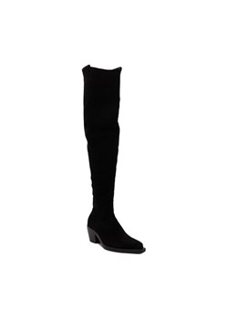 Pinko Skórzane kozaki STRAUSS TEXANO CUISSARD SUEDE ze sklepu Gomez Fashion Store w kategorii Kozaki damskie - zdjęcie 184312262