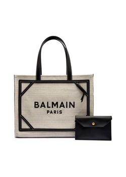 Balmain Shopperka + saszetka B-ARMY | z dodatkiem skóry ze sklepu Gomez Fashion Store w kategorii Torby Shopper bag - zdjęcie 184312353