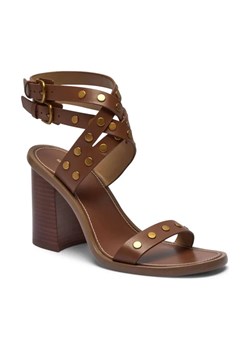 Michael Kors Skórzane sandały na słupku IRENE ze sklepu Gomez Fashion Store w kategorii Sandały damskie - zdjęcie 184312503