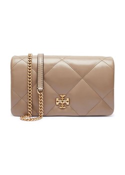 TORY BURCH Skórzana torebka na ramię Kira Diamond ze sklepu Gomez Fashion Store w kategorii Listonoszki - zdjęcie 184312510
