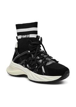 Pinko Sneakersy ARIEL 05 | z dodatkiem skóry ze sklepu Gomez Fashion Store w kategorii Buty sportowe damskie - zdjęcie 184312691