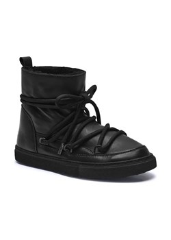 INUIKII Skórzane śniegowce | z dodatkiem wełny ze sklepu Gomez Fashion Store w kategorii Buty zimowe męskie - zdjęcie 184312724
