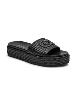 Guess Klapki LUSINE | z dodatkiem skóry ze sklepu Gomez Fashion Store w kategorii Klapki damskie - zdjęcie 184312743