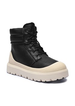 UGG Skórzane trapery NEUMEL | z dodatkiem wełny ze sklepu Gomez Fashion Store w kategorii Buty zimowe męskie - zdjęcie 184312764