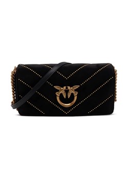 Pinko Listonoszka LOVE CLICK BAGUETTE MINI VELLU ze sklepu Gomez Fashion Store w kategorii Listonoszki - zdjęcie 184312770