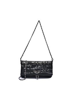 Zadig&Voltaire Skórzana torebka na ramię ROCK GRAFFITI ze sklepu Gomez Fashion Store w kategorii Listonoszki - zdjęcie 184312773