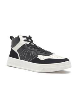 Armani Exchange Sneakersy ENGLISH | z dodatkiem skóry ze sklepu Gomez Fashion Store w kategorii Buty sportowe męskie - zdjęcie 184312814