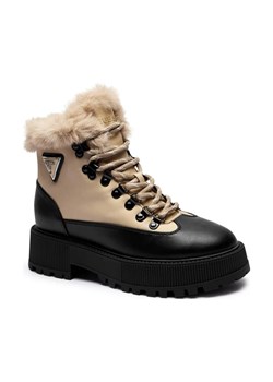 Guess Ocieplane trapery REZIM ze sklepu Gomez Fashion Store w kategorii Workery damskie - zdjęcie 184312944