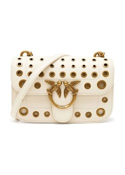 Pinko Skórzana listonoszka LOVE BELL MINI VITELLO SETA + ze sklepu Gomez Fashion Store w kategorii Listonoszki - zdjęcie 184312964