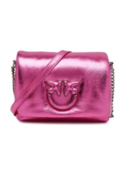 Pinko Skórzana listonoszka LOVE CLICK PUFF BABY SHEEP NAP ze sklepu Gomez Fashion Store w kategorii Listonoszki - zdjęcie 184313002