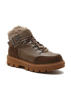 Pinko Skórzane trapery ORTICA ze sklepu Gomez Fashion Store w kategorii Buty trekkingowe damskie - zdjęcie 184313012