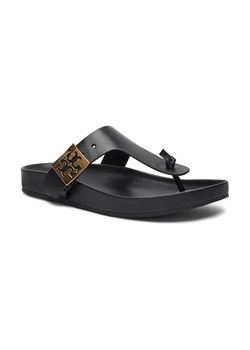 TORY BURCH Skórzane japonki ze sklepu Gomez Fashion Store w kategorii Klapki damskie - zdjęcie 184313072