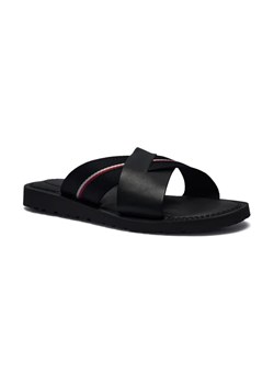 Tommy Hilfiger Skórzane klapki CRISS ze sklepu Gomez Fashion Store w kategorii Klapki męskie - zdjęcie 184313082