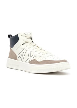 Armani Exchange Sneakersy ENGLISH | z dodatkiem skóry ze sklepu Gomez Fashion Store w kategorii Buty sportowe męskie - zdjęcie 184313083